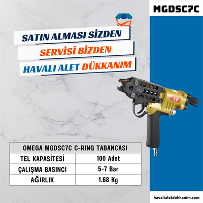 OMEGA MGDSC7C C-RING Tabancası
