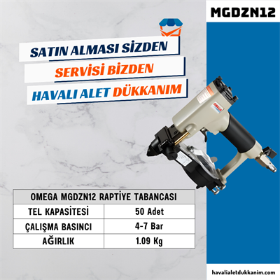 OMEGA MGDZN12 Raptiye Tabancası 6-16 mm