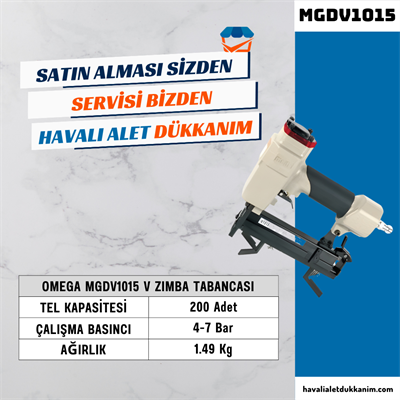 OMEGA MGDV1015 V Zımba Tabancası