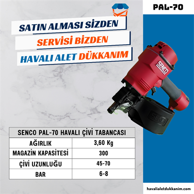SENCO PAL-70 Havalı Çivi Tabancası