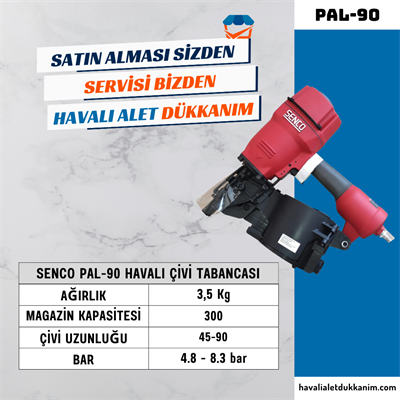 SENCO PAL-90 Havalı Çivi Tabancası