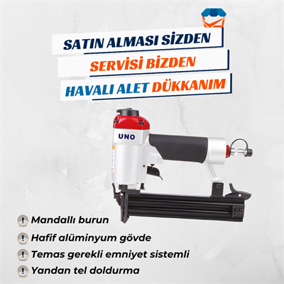 UNO UNODF32M Hafif Başlı Çivi Tabancası 10-32 mm