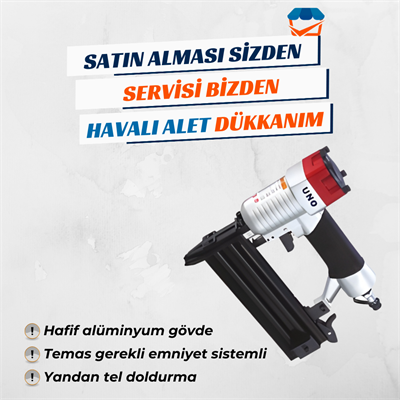 UNO UNODF50 Hafif Başlı Çivi Tabancası 10-50 mm