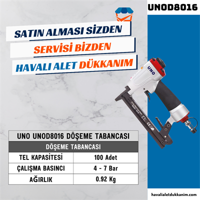 UNO UNOD8016 Döşeme Tabancası 6-16 mm