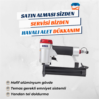 UNO UNODF32 Hafif Başlı Çivi Tabancası 10-32 mm