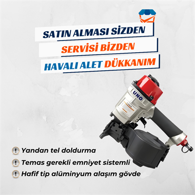 UNO UNODCN55 ROLL Çivi Tabancası 25-57 mm
