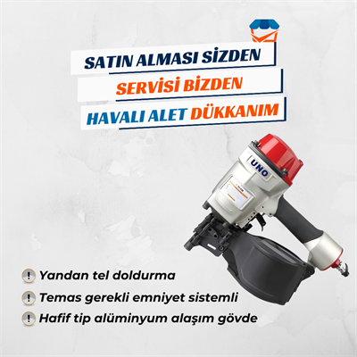 UNO UNODCN70 ROLL Çivi Tabancası 45-70 mm