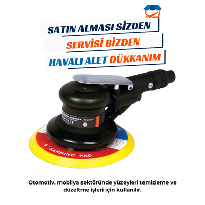 RETTA RHZ3004 Havalı Eksantrik Zımpara 150 mm
