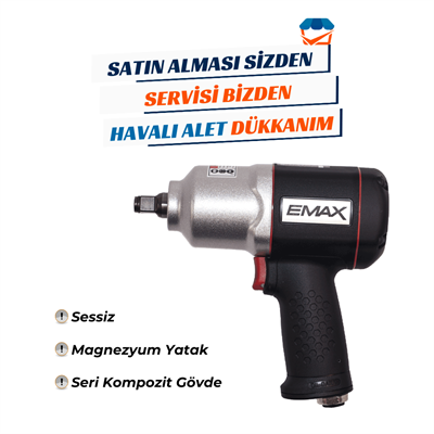 EMAX ET-1515 Havalı Kompozit Somun Sökme 1/2