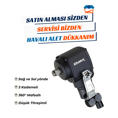 EMAX ET-1324 Havalı Mini Somun Sökme 1/2