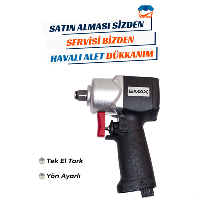 EMAX ET-1595 Havalı Kompozit Mini Somun Sökme 1/2