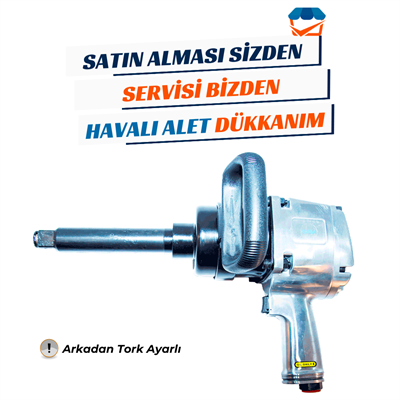 YAMA AT-6083P-8 Havalı Uzun Şaft Kabzalı Somun Sökme 1