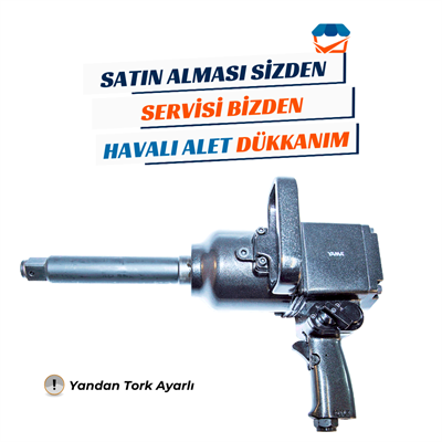 YAMA AT-6085P-8 Havalı Uzun Şaft Kabzalı Somun Sökme 1
