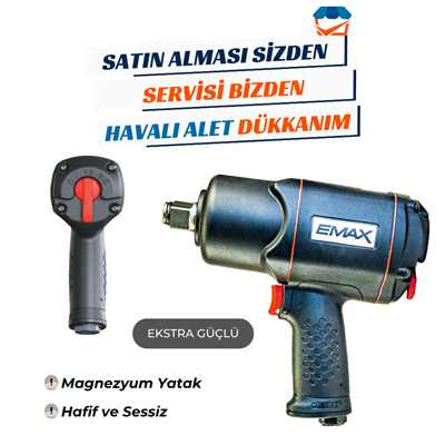 EMAX ET-1610 Havalı Kompozit Somun Sökme 3/4