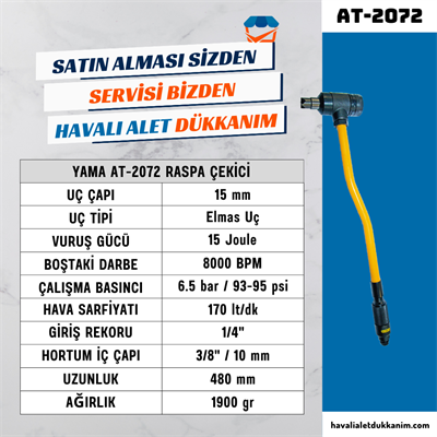 YAMA AT-2072 Raspa Çekici