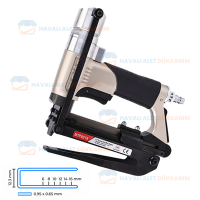 Meite YATM-MTP8016 Havalı İnce Tel Zımba Tabancası 6-16 mm