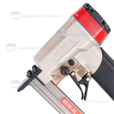 Meite YATM-8016-AL Havalı Otomatik Çarpma Tetikli Uzun Şarjör Zımba Tabancası 6-16 mm