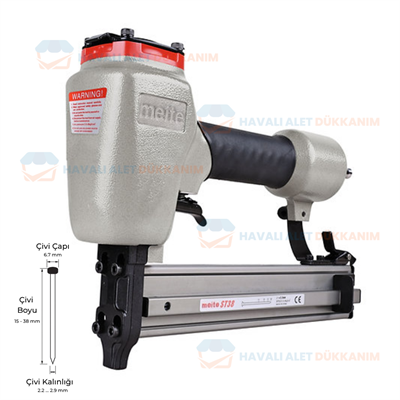 Meite YATM-ST38 Havalı Ağır Hizmet Çivi Tabancası 15-38 mm