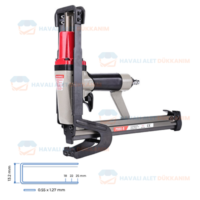 Meite YATM-P88U-B Havalı Keçe Tabancası 18-25 mm