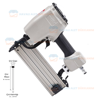 Meite YATM-ST64 Havalı Ağır Hizmet Çivi Tabancası 18-64 mm