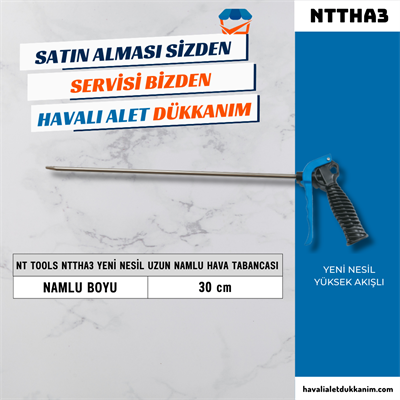 NT Tools NTTHA3 Yeni Nesil Uzun Namlu Hava Tabancası