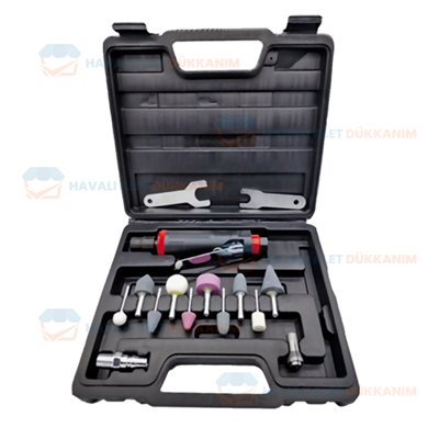 NTAirTools NTX-6670K Havalı Kalıpçı Taşlama Seti 6 mm