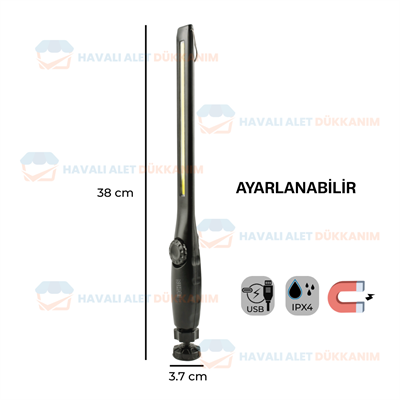NT Lights NTLE7040 200-250 Lümen Ledli Oto Tamir Feneri