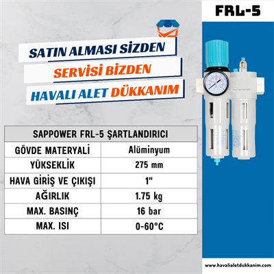SAPPOWER FRL-5 Şartlandırıcı 1