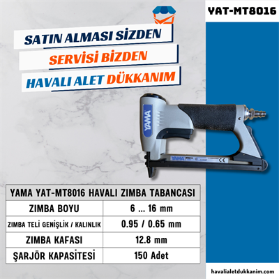 YAMA YAT-MT8016 Havalı Zımba Tabancası 6-16 mm