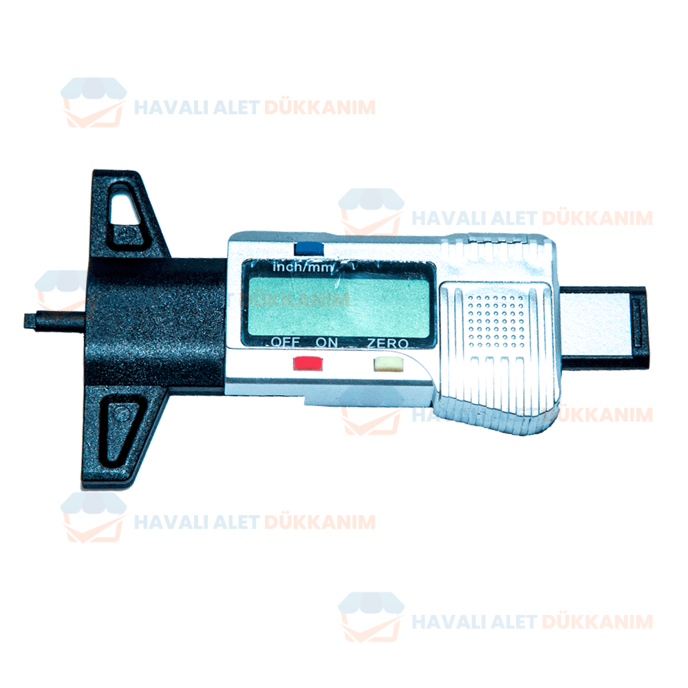 NT Tools NTT107 Dijital Lastik Dişi Derinlik Kumpası 0-25 mm