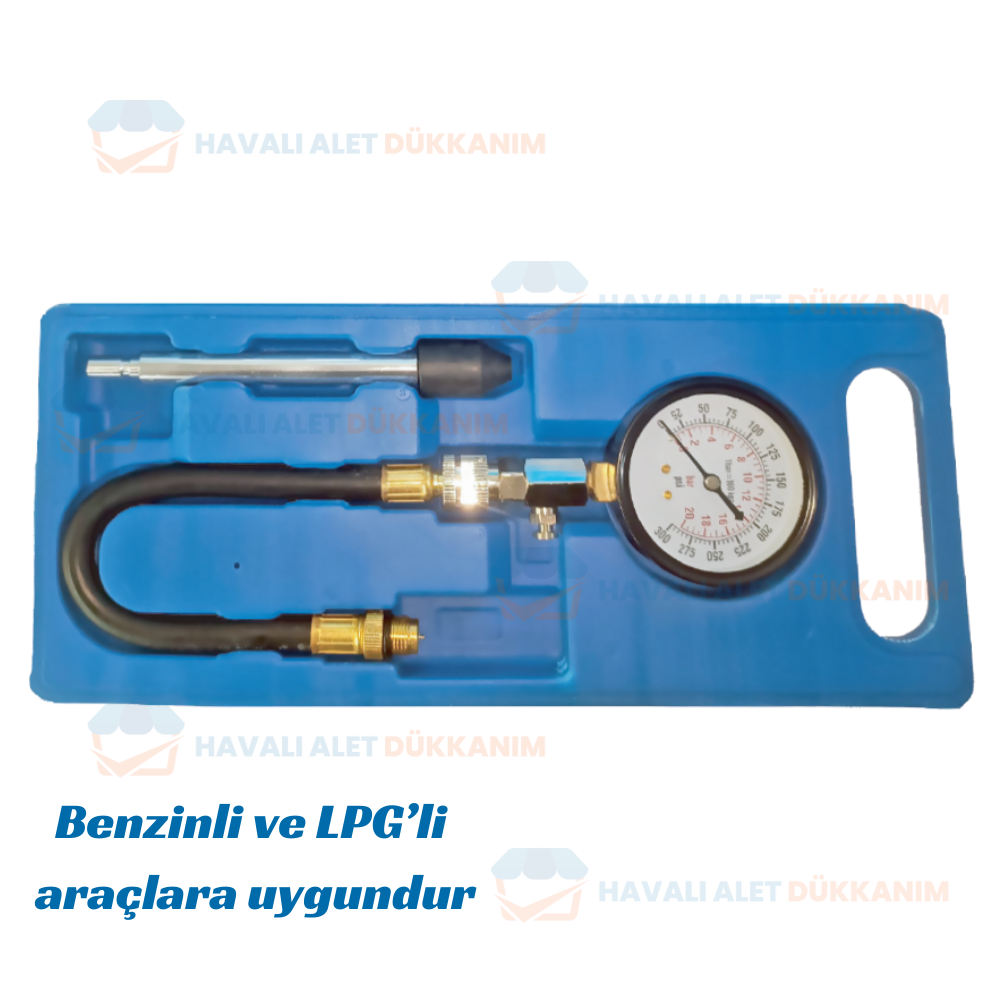 NT Tools NT1001 2 Parça Motor Kompresyon Test Cihazı