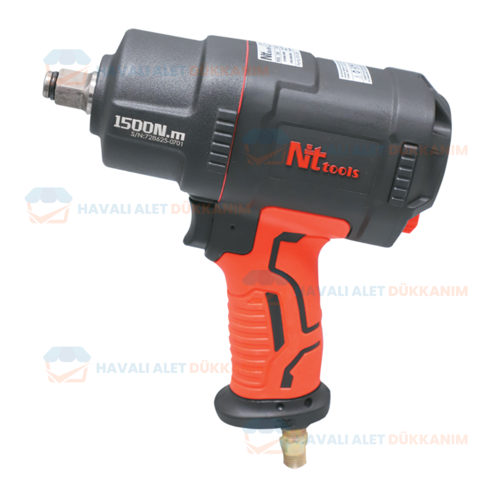NTAirTools NTX-7286 Havalı Kompozit Kabzalı Somun Sökme 1/2''
