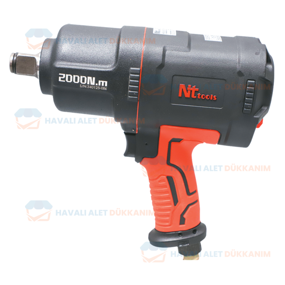 NTAirTools NTX-3401 Havalı Kompozit Kabzalı Somun Sökme 3/4''