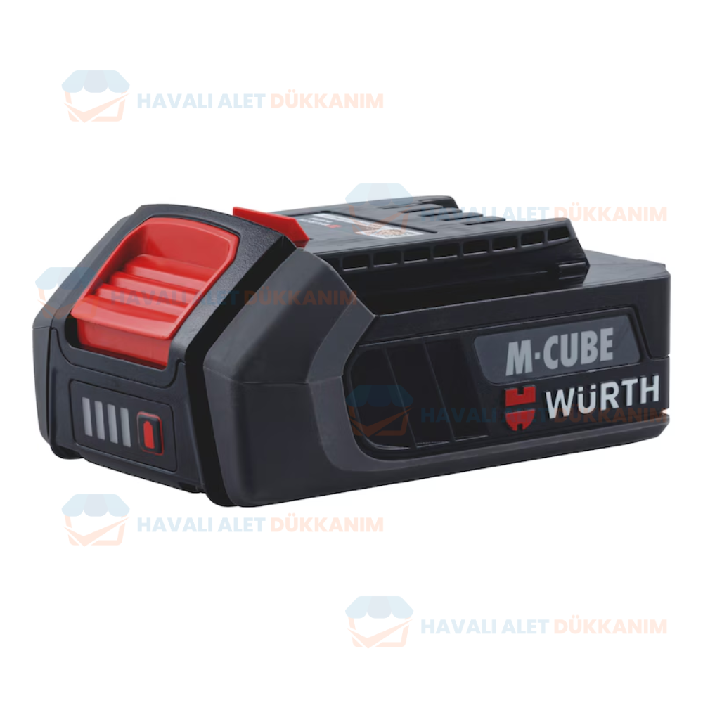 Akü-Batarya ve Şarj AdaptörüWürth 5703420000 Akü Li-ion 18 V BASIC M-CUBE