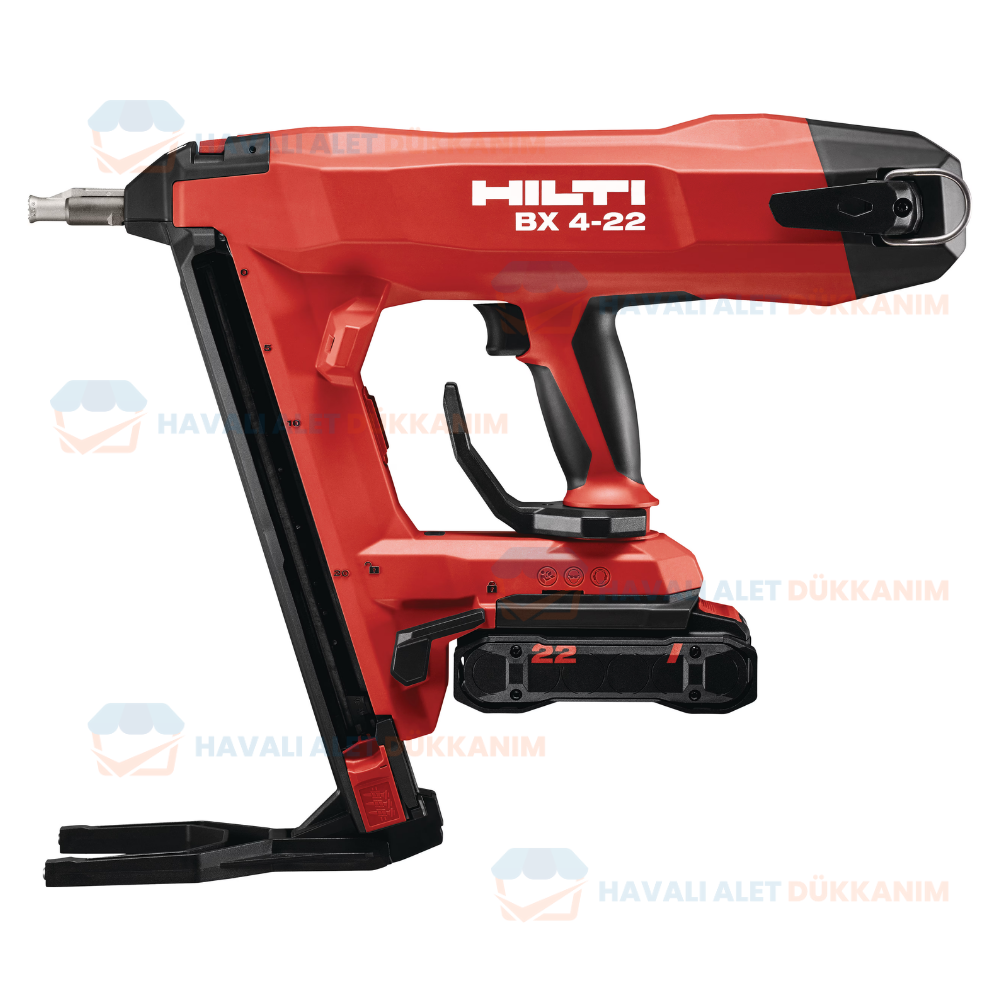 Akülü Çivi ÇakmaHilti BX 4-22 Akülü Beton Çivi Çakma Tabancası ve 7000 Adet Çivi