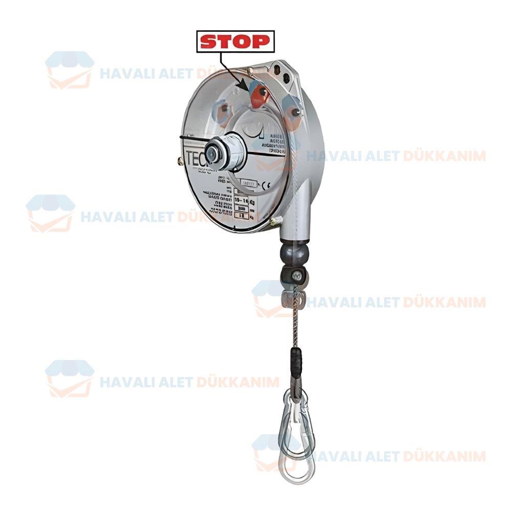 BalanserTECNA 9348 Balanser 6 - 8 kg | 2.5 Metre Halat (STOP)