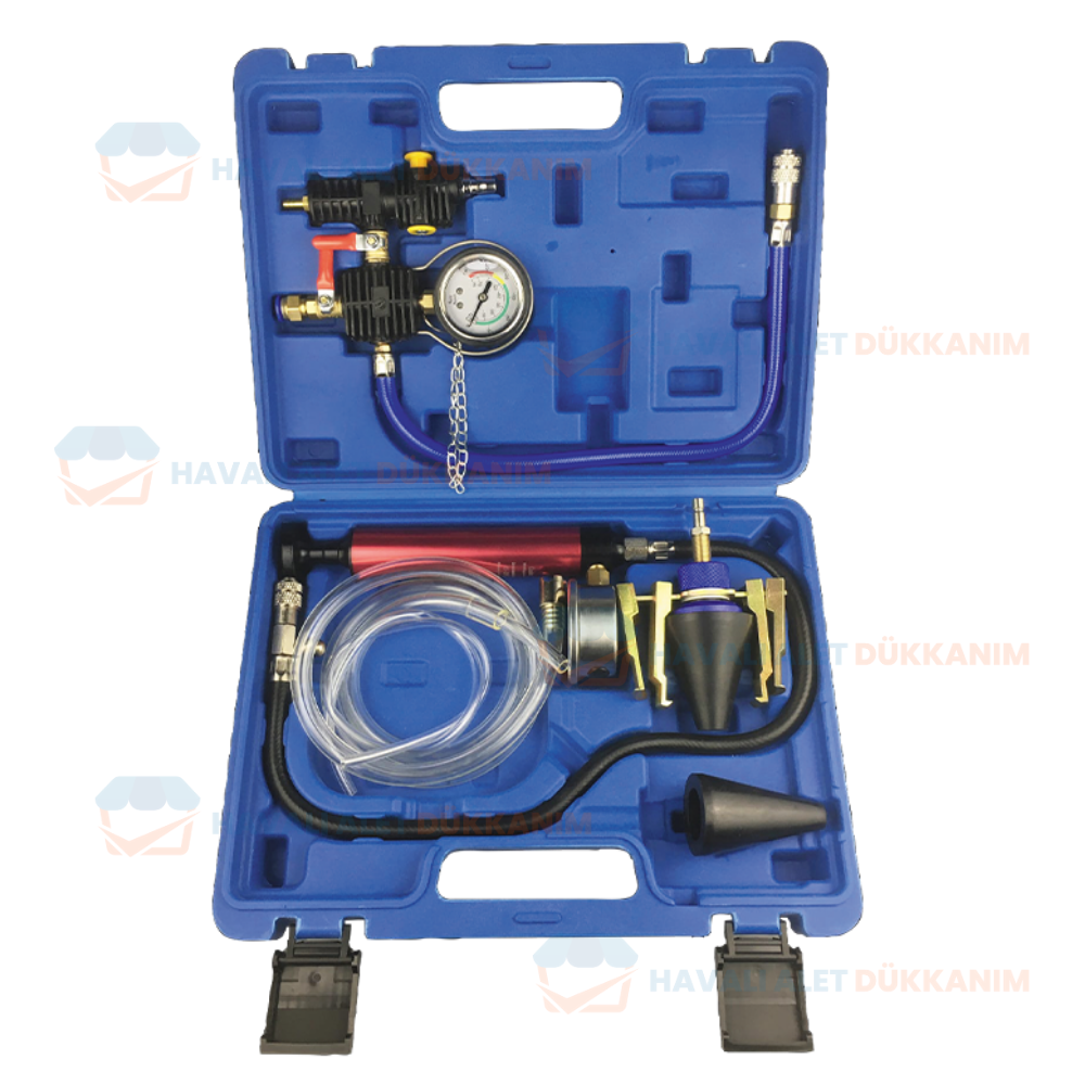 NT Tools NT1038 Kıskaçlı Radyatör Kaçak Tespit ve Soğutma Sistemi Basınç Test Cihazı