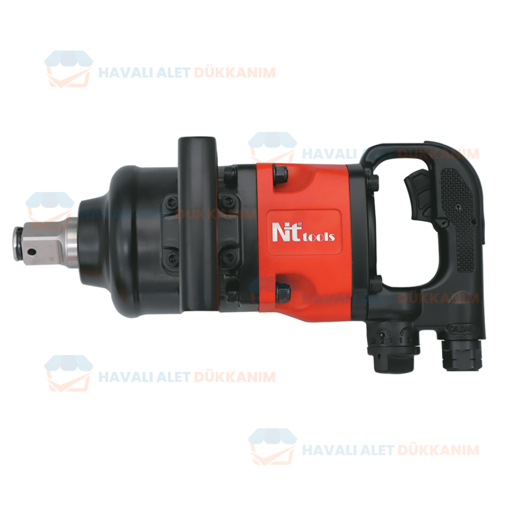 NTAirTools NTX-7880 Havalı Düz Tip Somun Sökme 1''