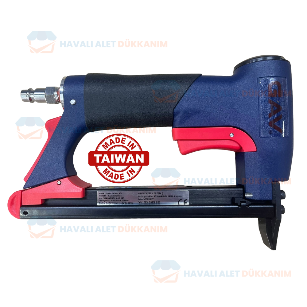 GAV OS-1081 Havalı Zımba Tabancası 6-16 mm