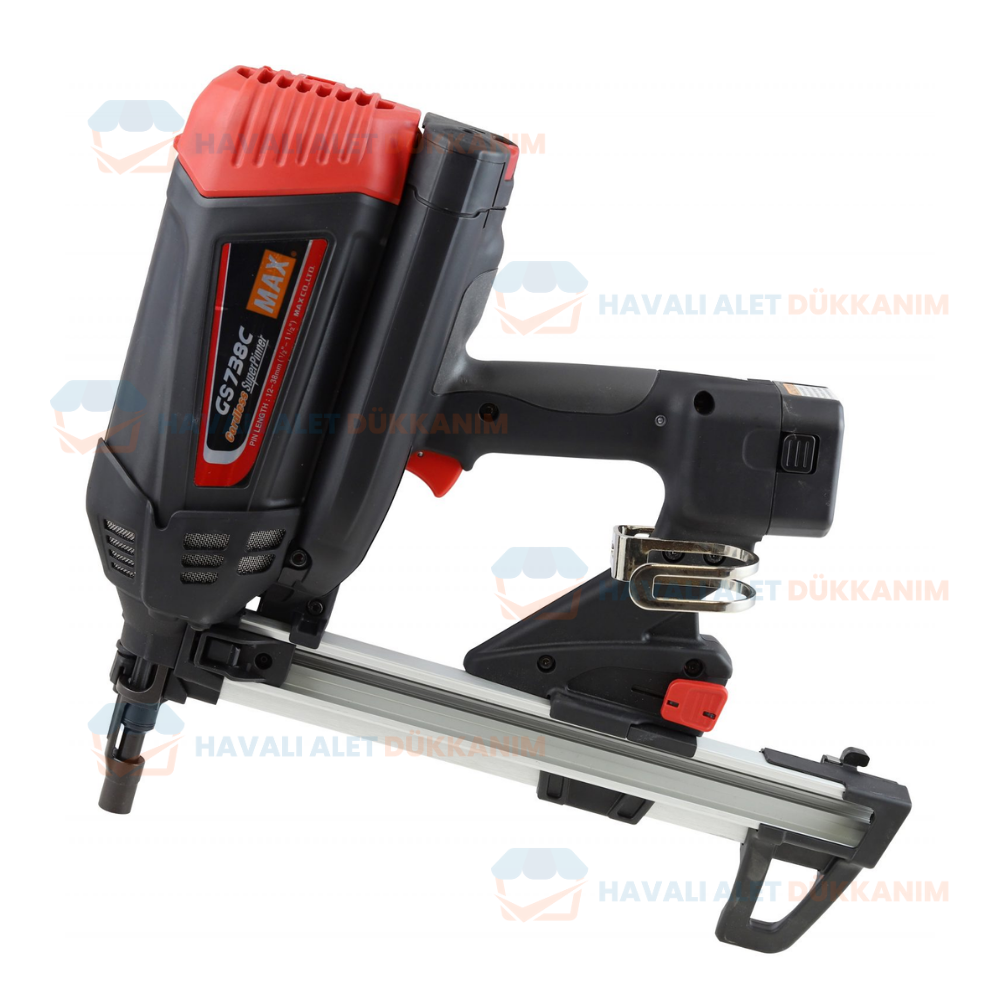 Gazlı Çivi TabancasıMAX GS738C-ST (Kısa Magazin) Betona Çivi Çakma Tabancası