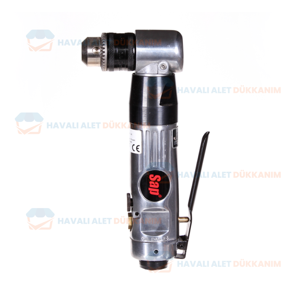 Havalı MatkapSAPPOWER DA-10 Havalı Matkap 90° Sağ-Sol 10 mm