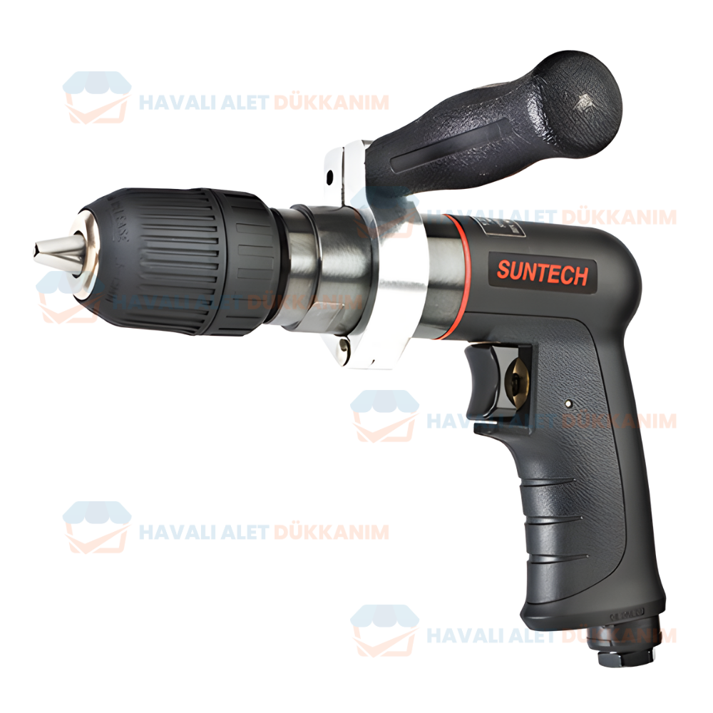 Havalı MatkapSUNTECH SM-72-7254P Havalı Kabzalı Matkap 13 mm