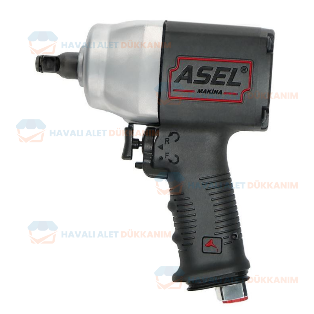Havalı Somun Sıkma ve SökmeASEL ASHT4050012 Havalı Somun Sökme Tabancası 1/2