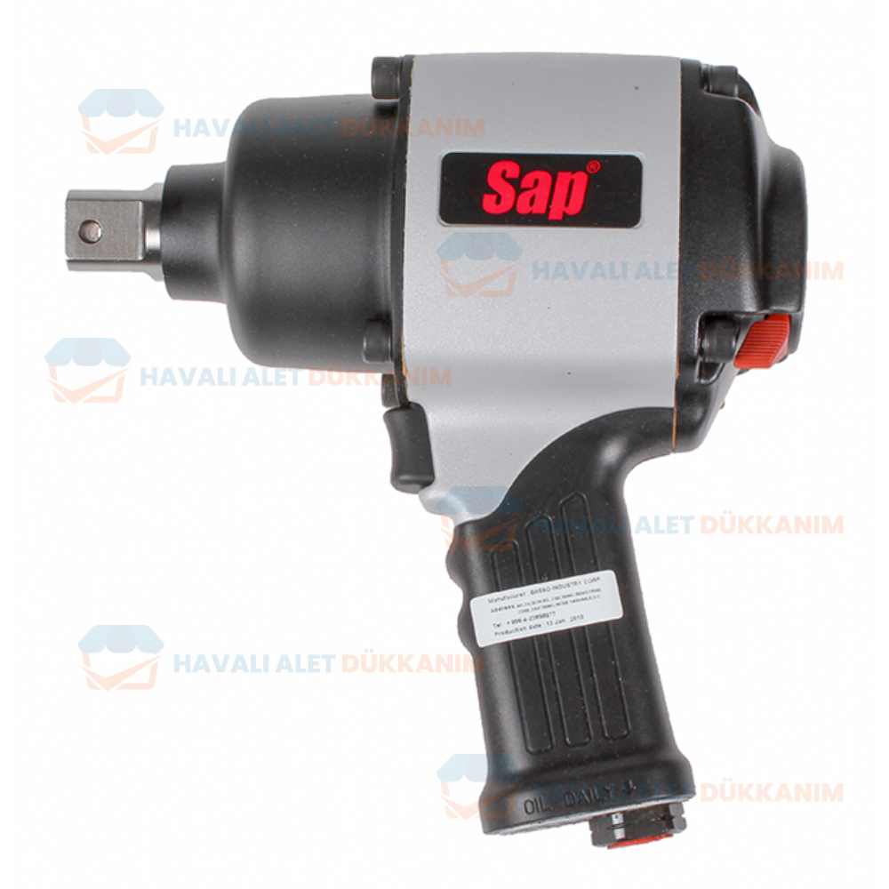 Havalı Somun Sıkma ve SökmeSAPPOWER IW-5M1 Havalı Somun Sıkma-Sökme 1