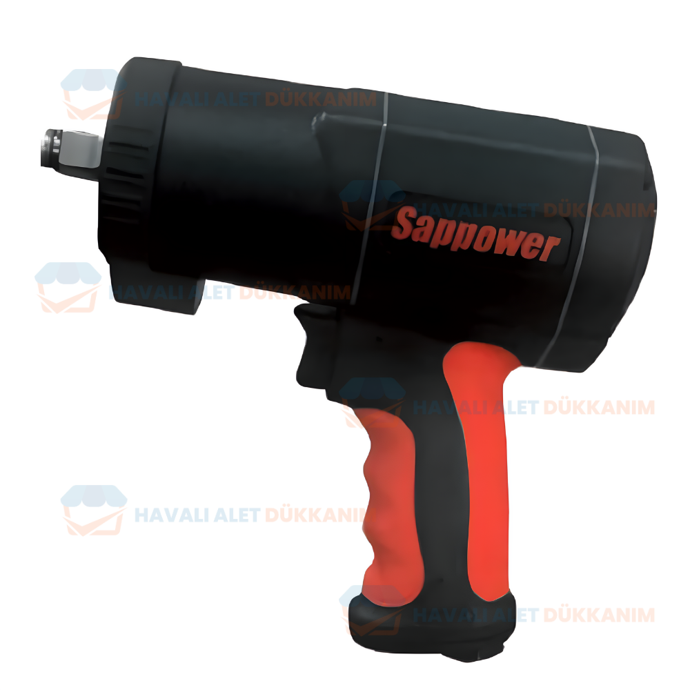 Havalı Somun Sıkma ve SökmeSAPPOWER IW-3C6L Havalı Somun Sıkma-Sökme 1/2
