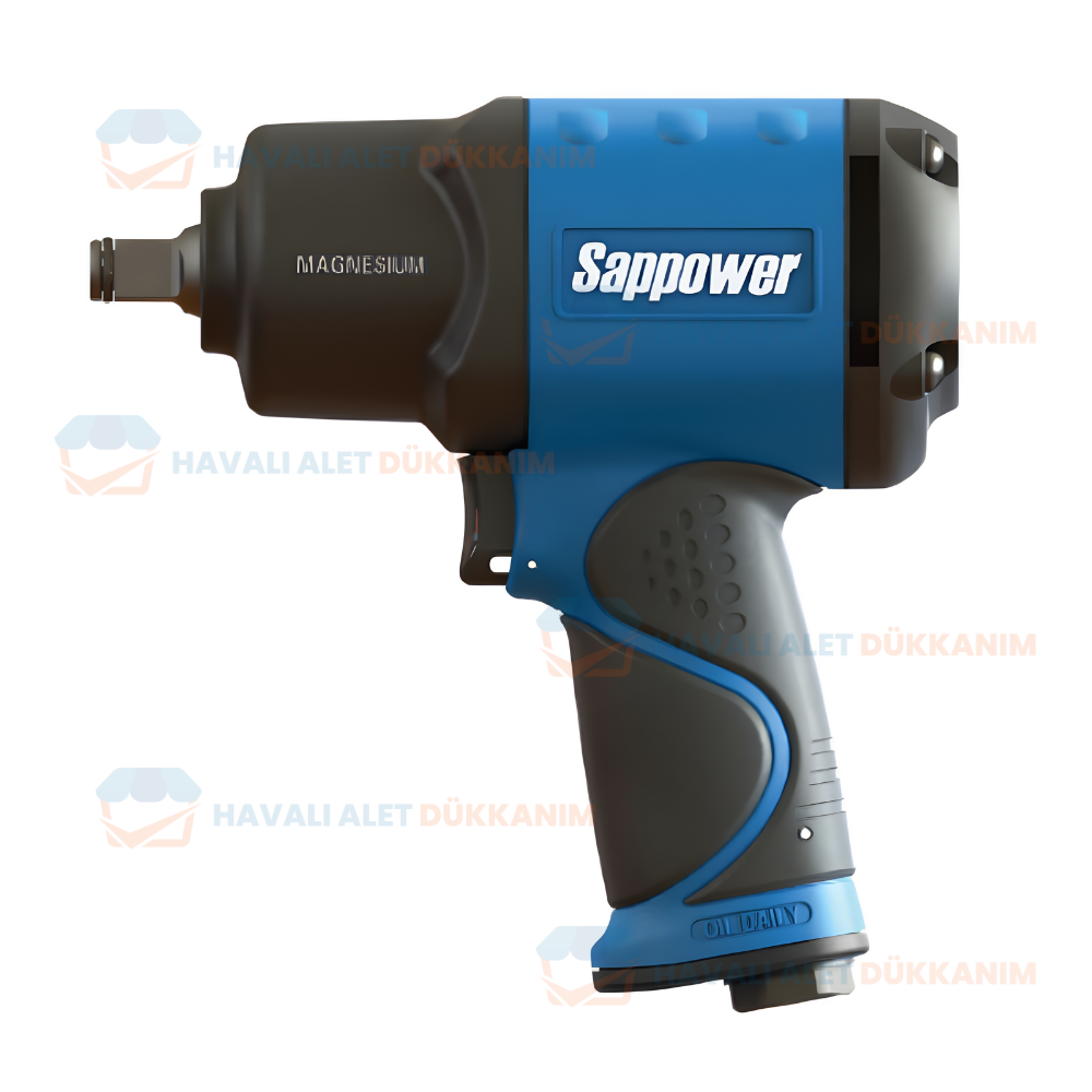 Havalı Somun Sıkma ve SökmeSAPPOWER IW-3C11 Havalı Somun Sıkma-Sökme 1/2