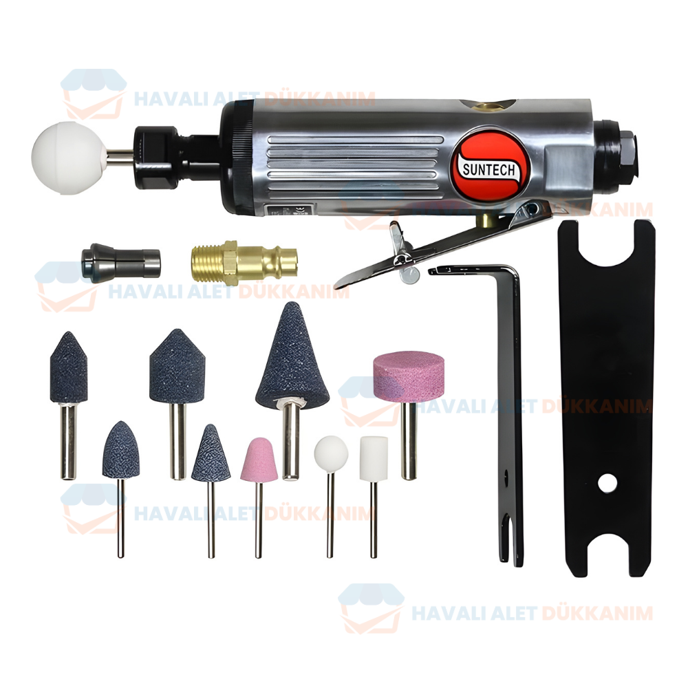 Havalı TaşlamaSUNTECH SM-512K Havalı Kalıpçı Taşlama Set