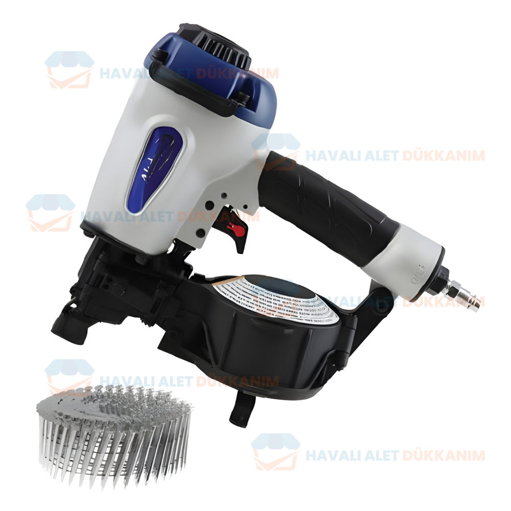 Havalı Zımba ve Çivi Çakma TabancasıAKDENİZ AKD TCN45R Havalı Çatı Çivi (Shingle) Tabancası