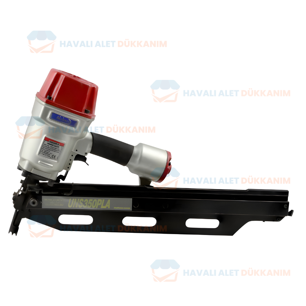 Havalı Zımba ve Çivi Çakma TabancasıAKDENİZ AKD 350 PLS/KD Plastik-Kağıda Dizili Havalı Çivi Tabancası