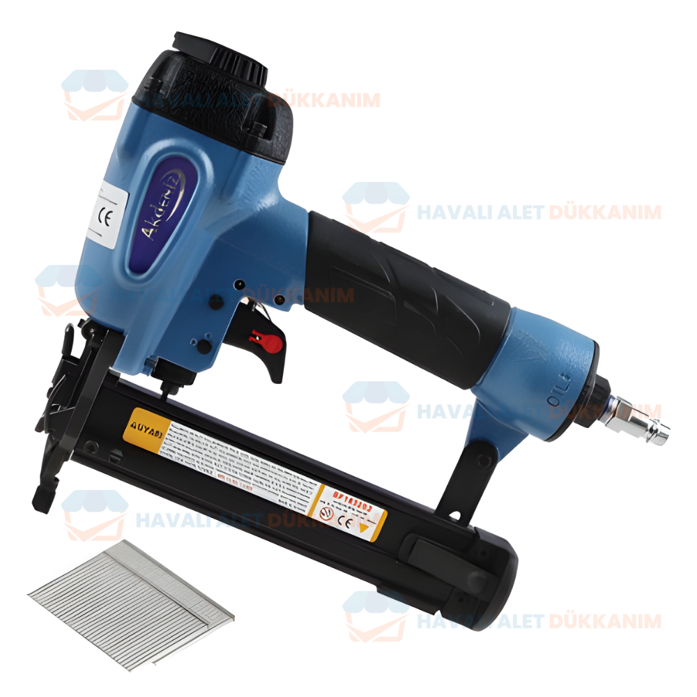 Havalı Zımba ve Çivi Çakma TabancasıAKDENİZ AKDT 1832 Havalı Brad Çivi Tabancası